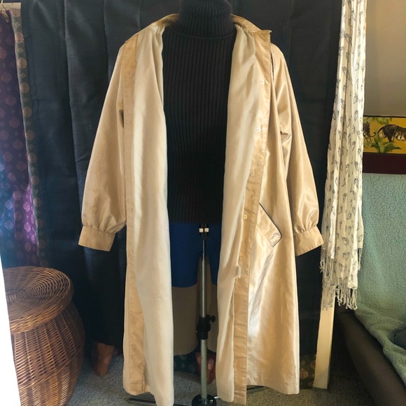 Valentino rain trench coat size 4 circa 1985 - Picture 5 of 15